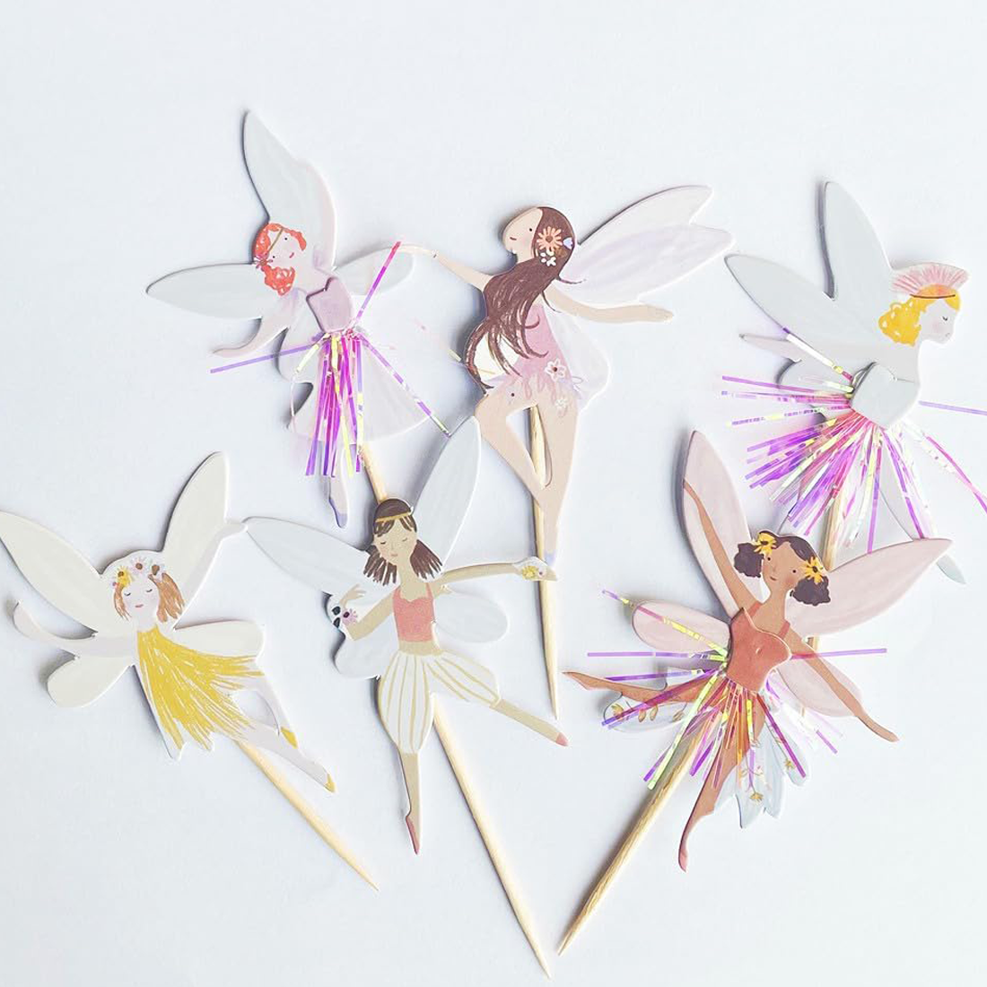12 piece Fairy Cupcake Toppers – The Fairy Shop