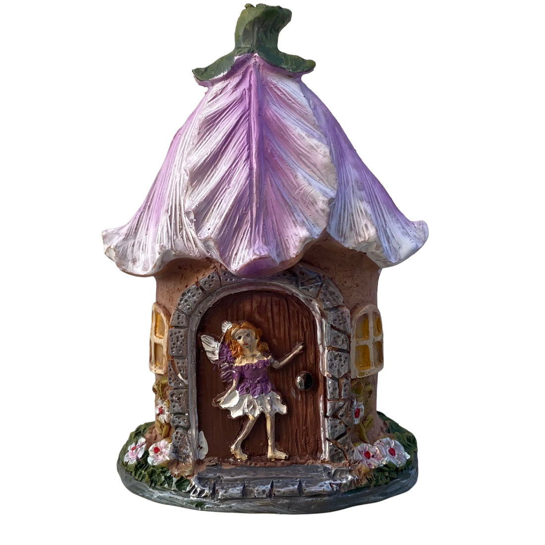 12cm Mini Fairy House Lavender