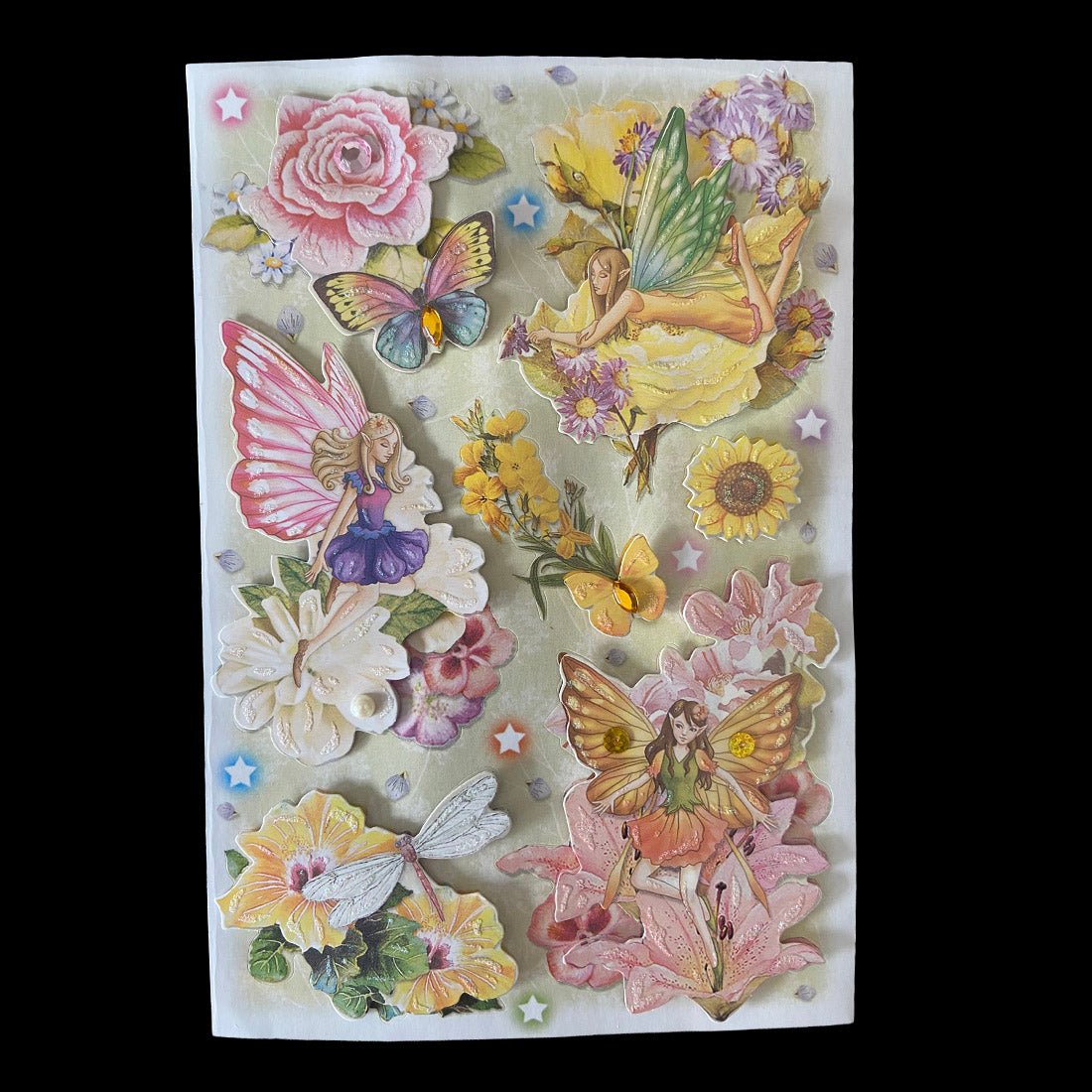 3D Fairy Stickers