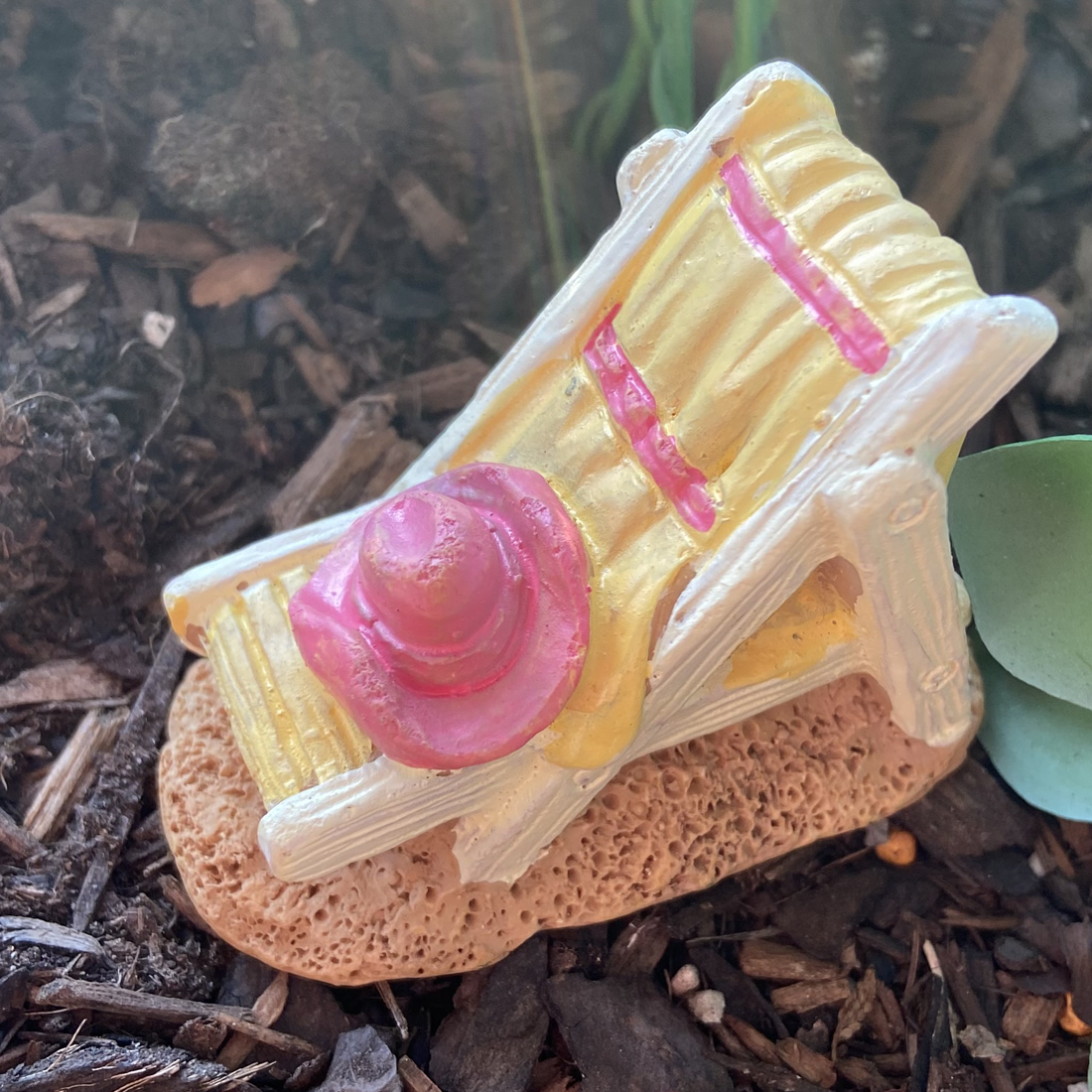 4 Piece Fairy Garden Summer Beach Set