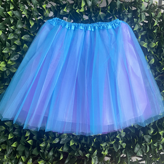 40cm Blue and Purple Tutu