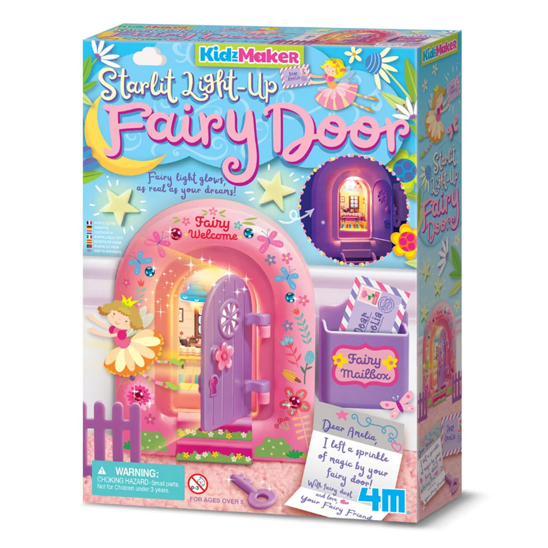 a Starlit Light-Up Fairy Door toy 
