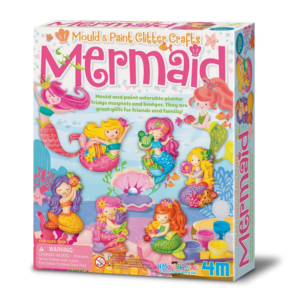 4M Mould & Paint Glitter Mermaid