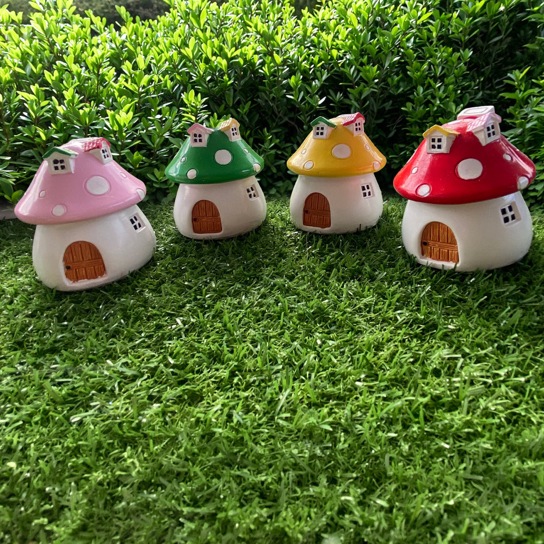 8cm Fairy Houses With Chimney