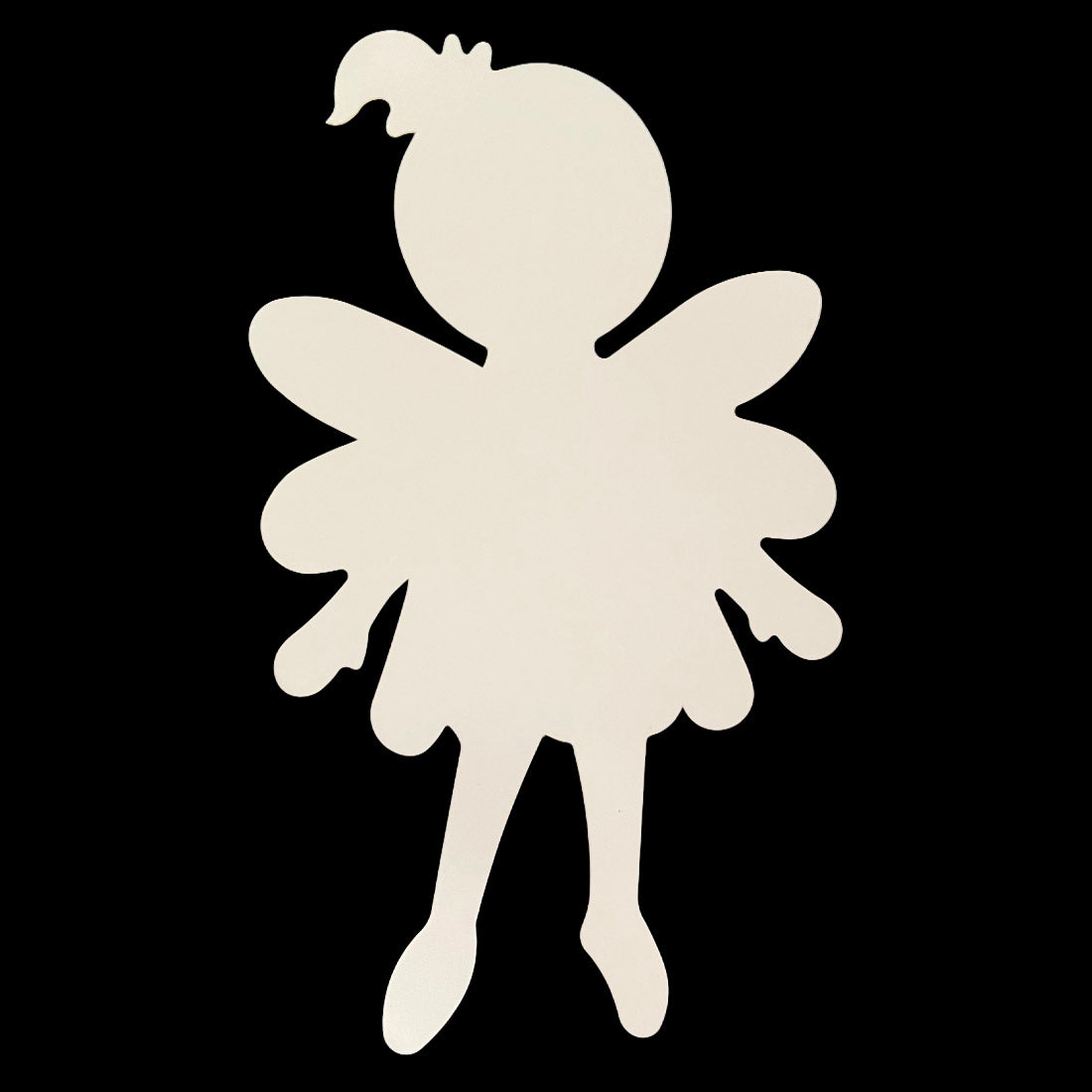 8PK Fairy Paper Cut Out Craft Shapes
