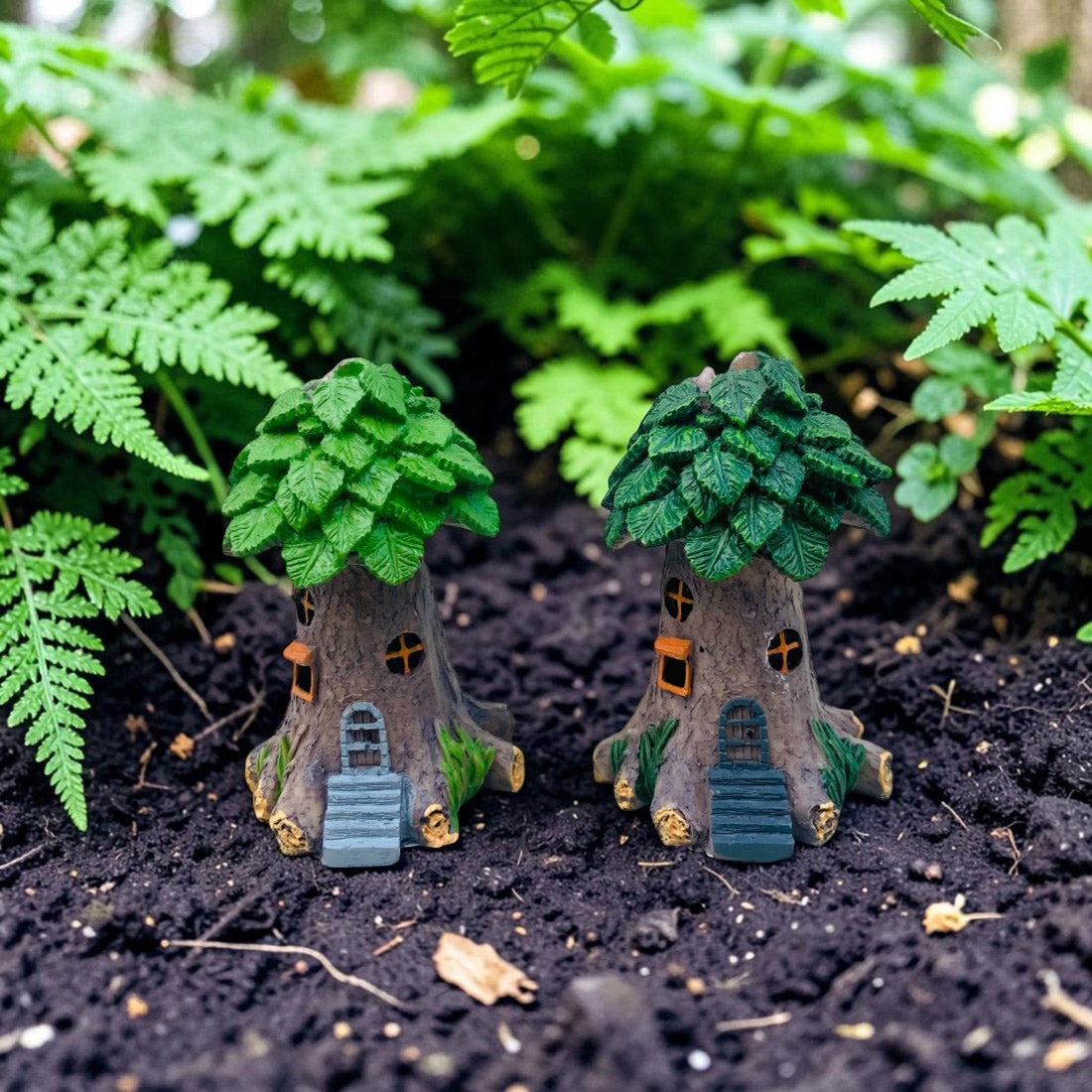 9cm Miniature Fairy House – 2 Assorted Designs