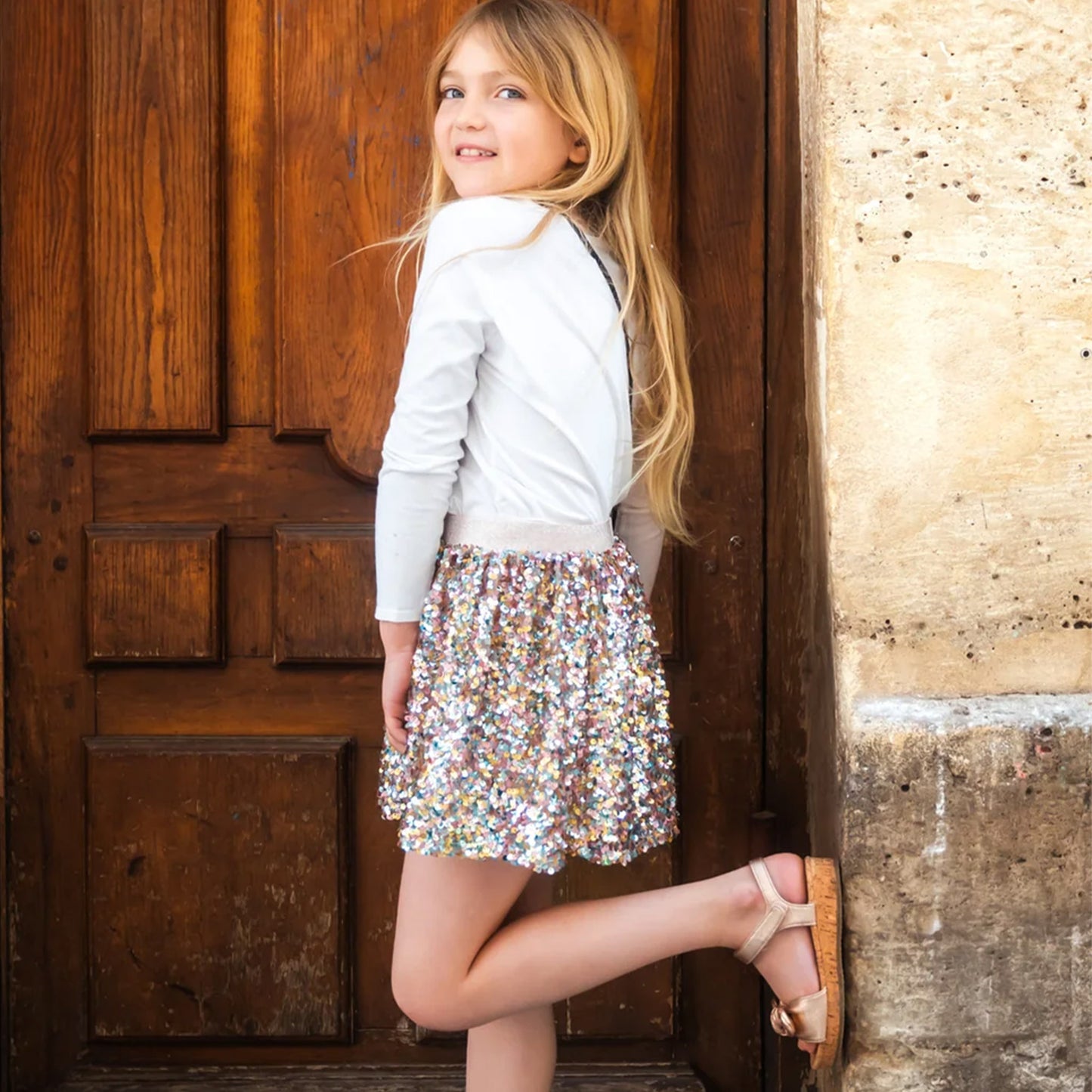 A Star is Born Sequins Skirt