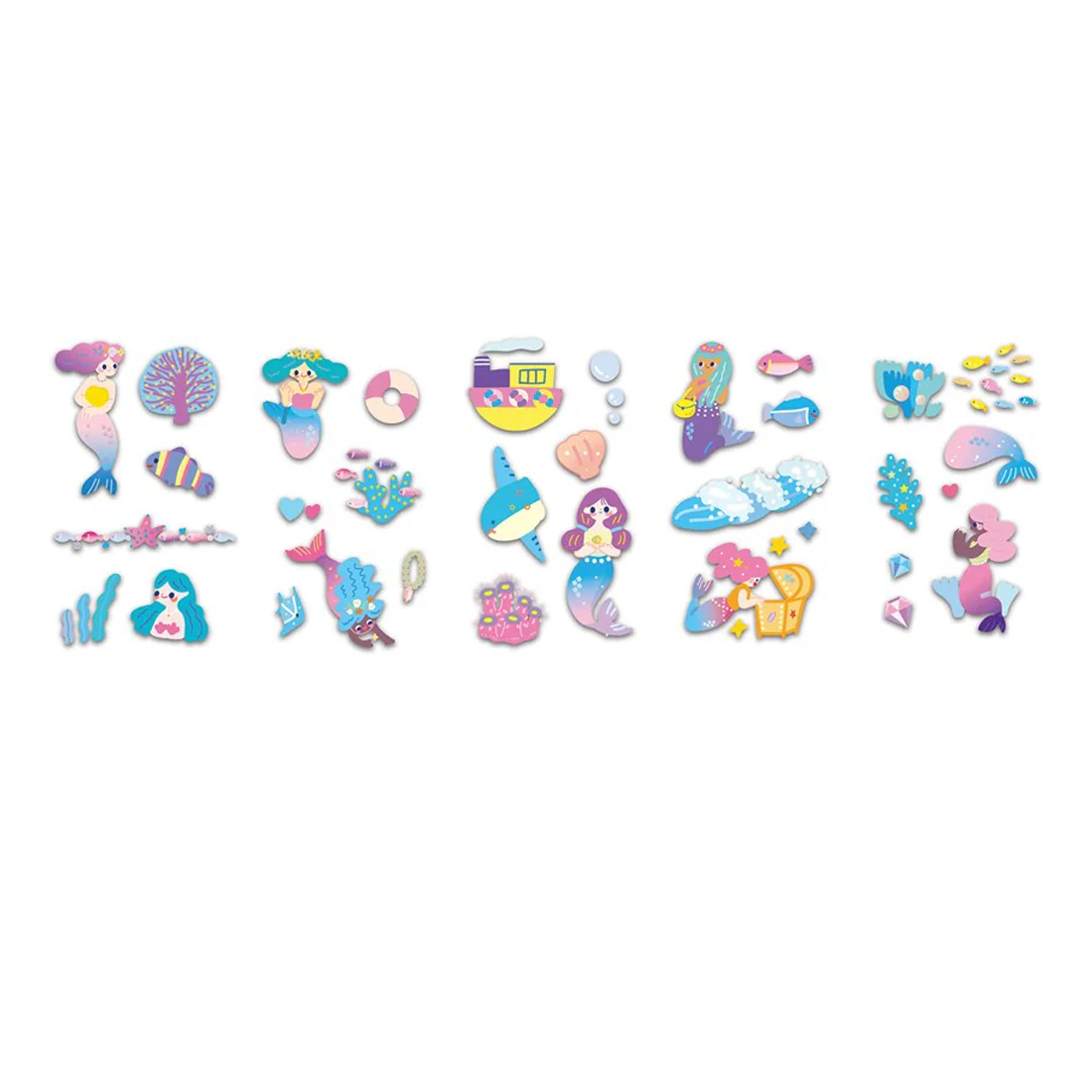 Avenir - Nail Stickers and Tattoos Mermaids