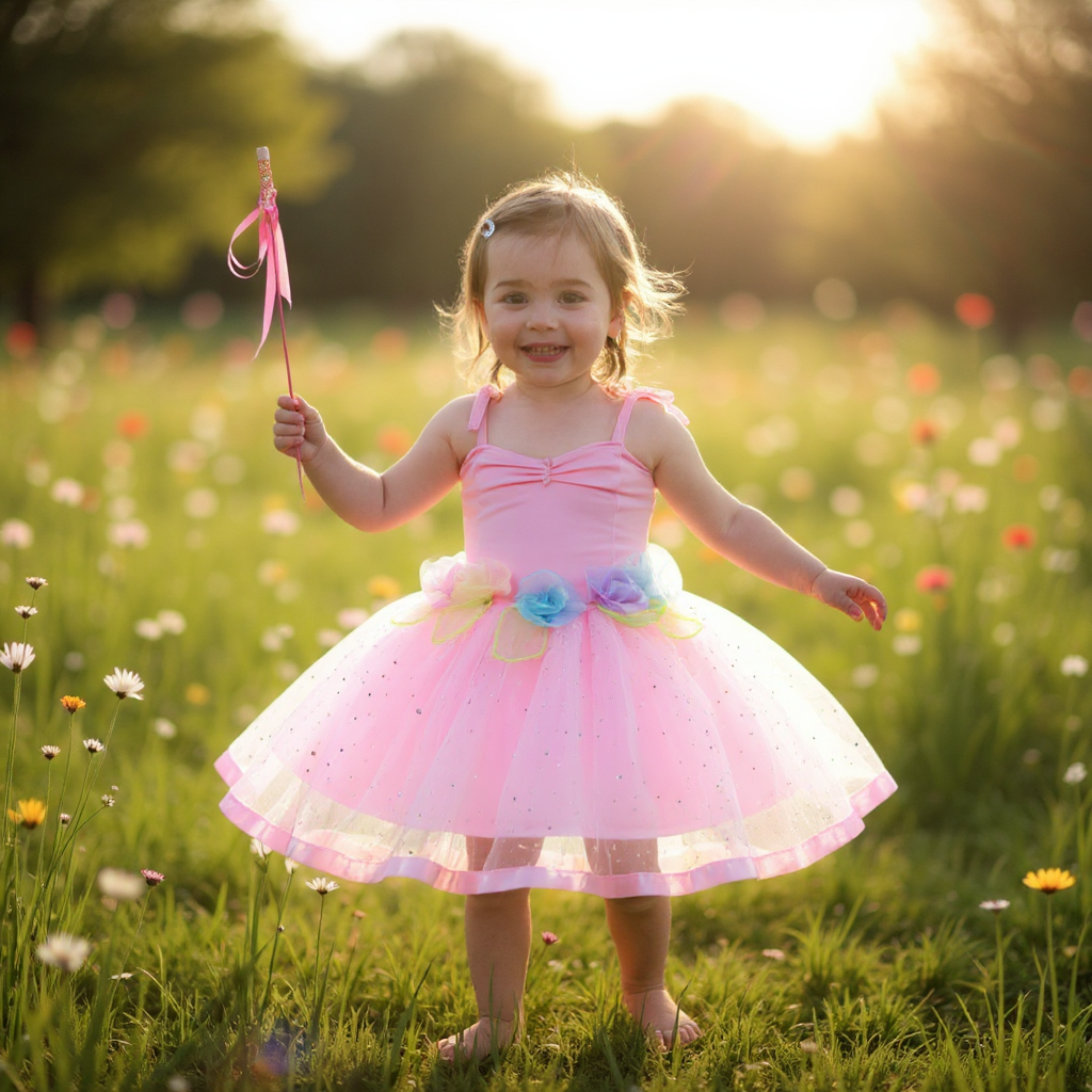 Baby Ballerina Pink Fairy Dress