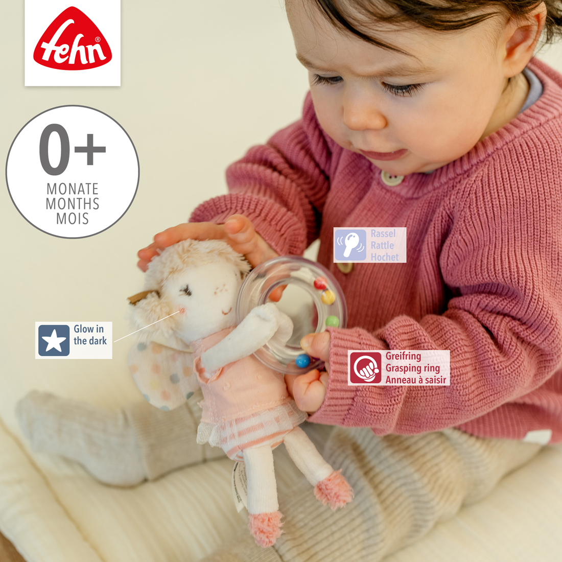 Baby Fairy Rattle Ring