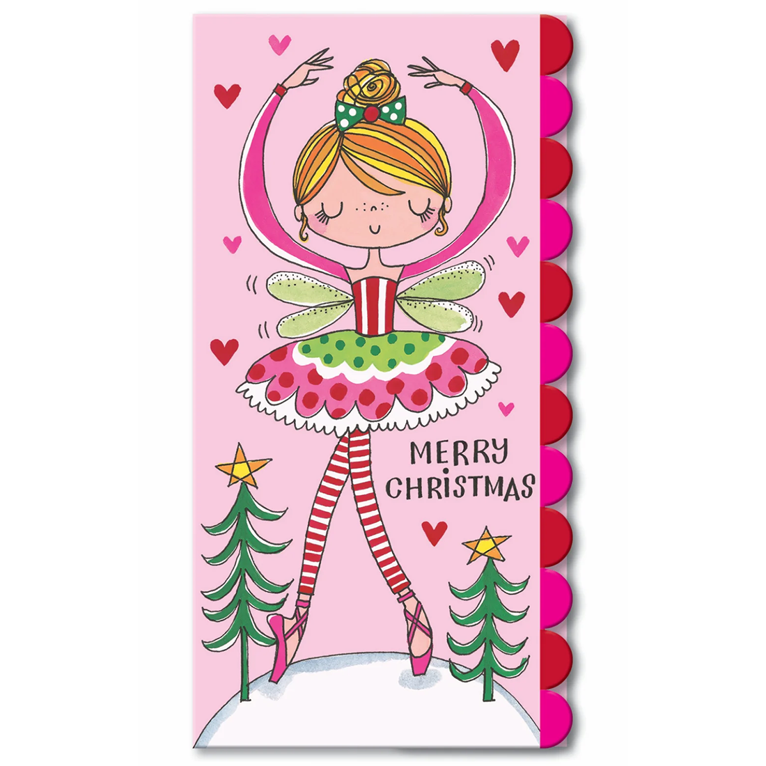 Ballerina Fairy Christmas Money Wallet