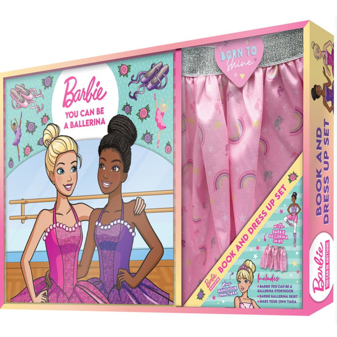 Barbie Book and Dress Up You Can Be A Ballerina