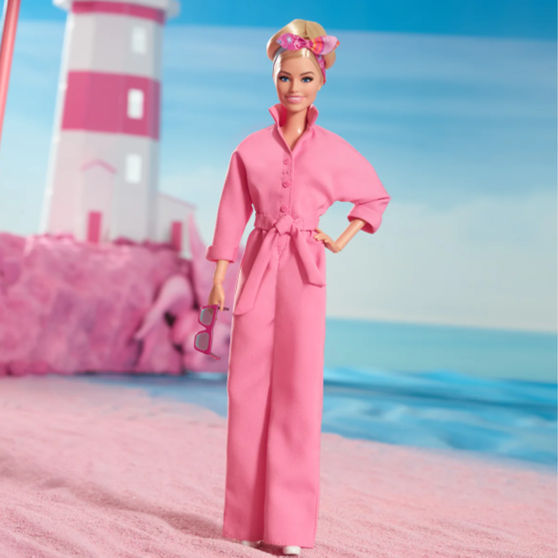 Barbie Movie Margot Robbie Doll in Pink Power Suit