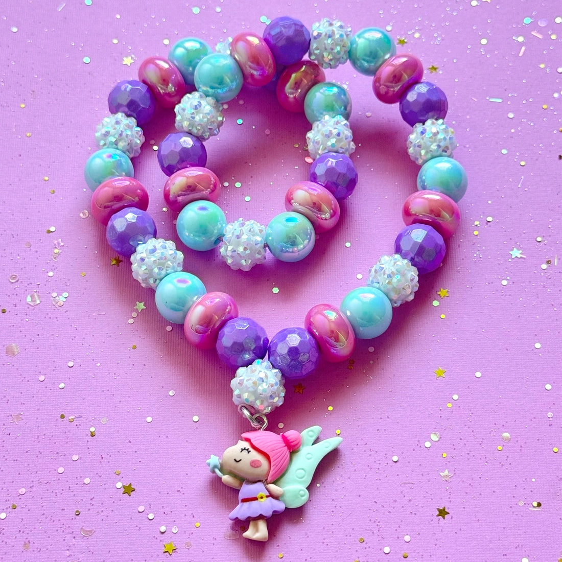 Beaded Fairy Necklace