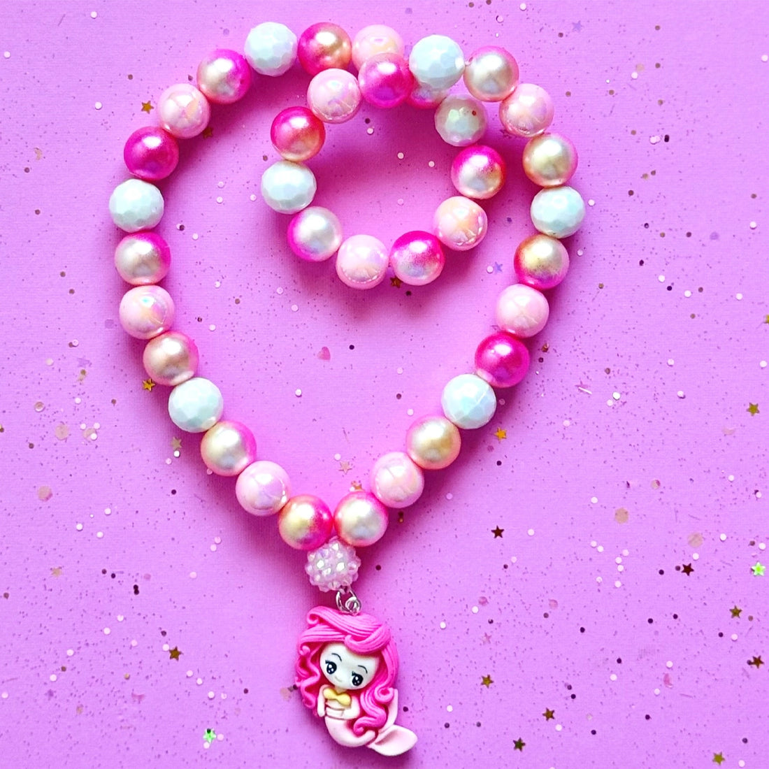 Beaded Mermaid Necklace