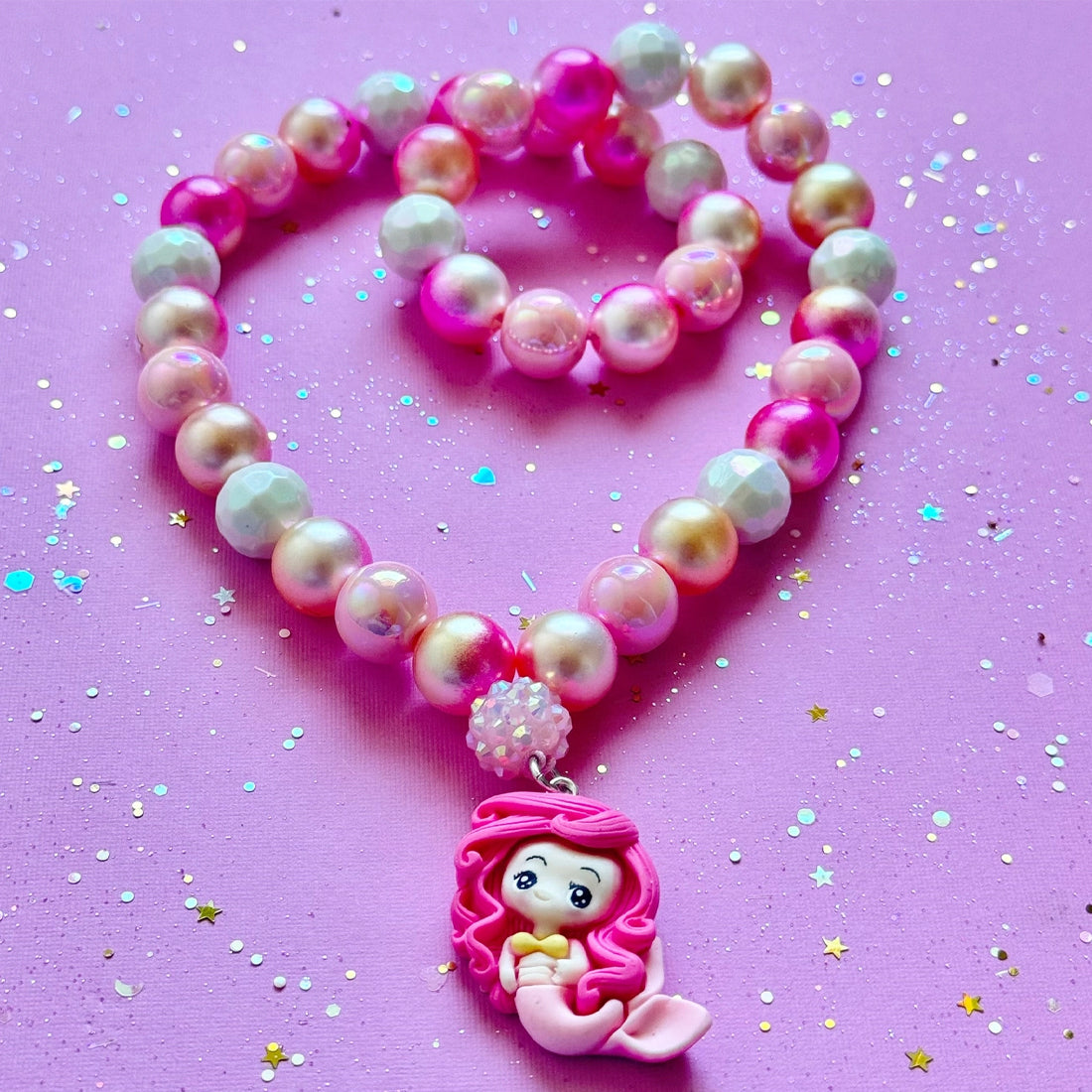 Beaded Mermaid Necklace