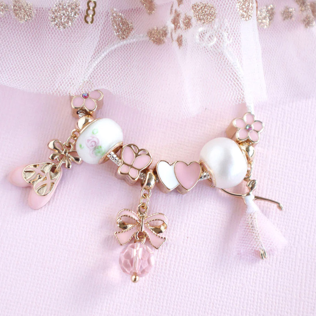 Bella Ballerina Charm Bracelet