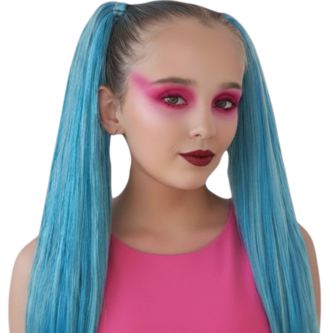 Blue Mermaid Pigtail Set - Layla