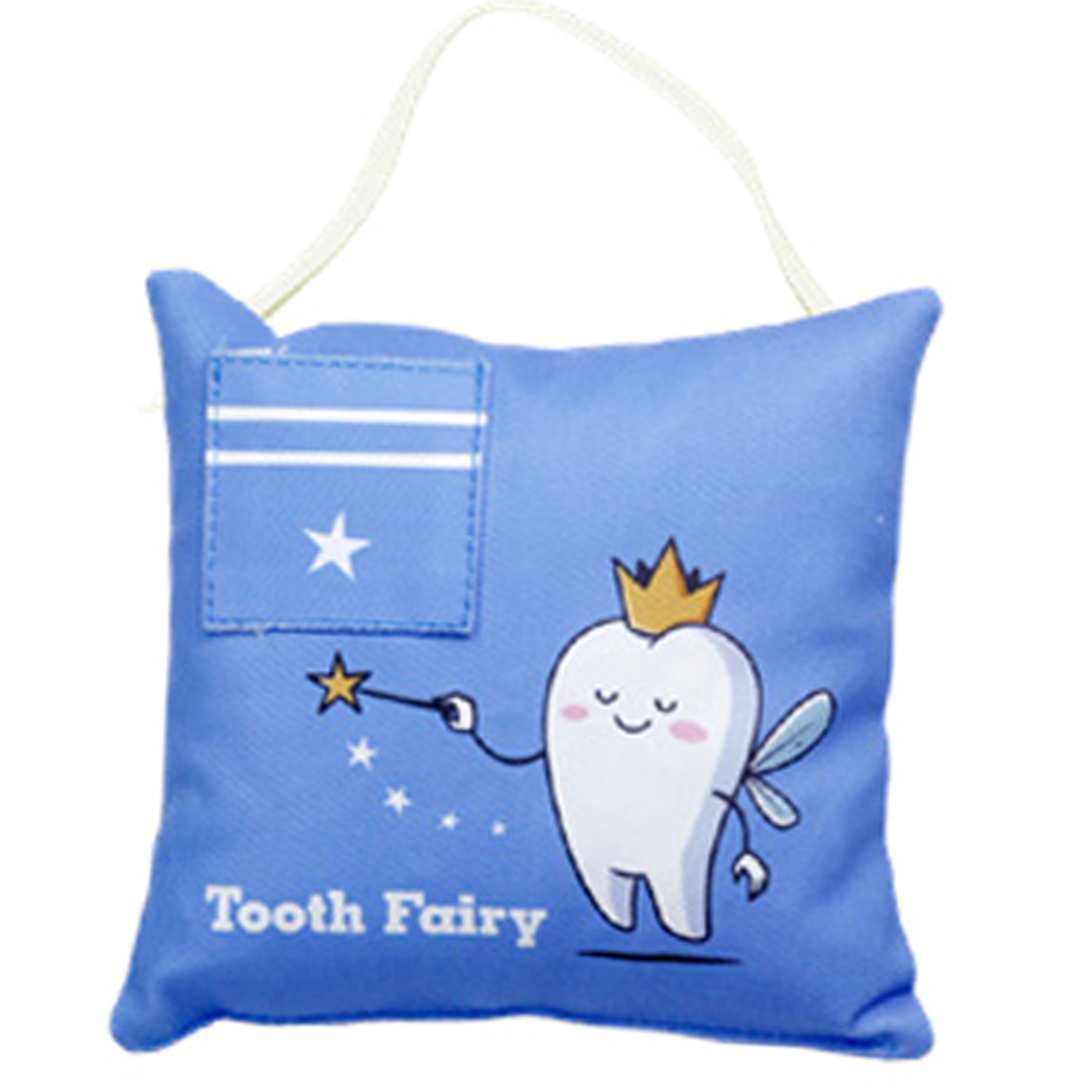 Blue Tooth Fairy Children's Tooth Fairy Pillow