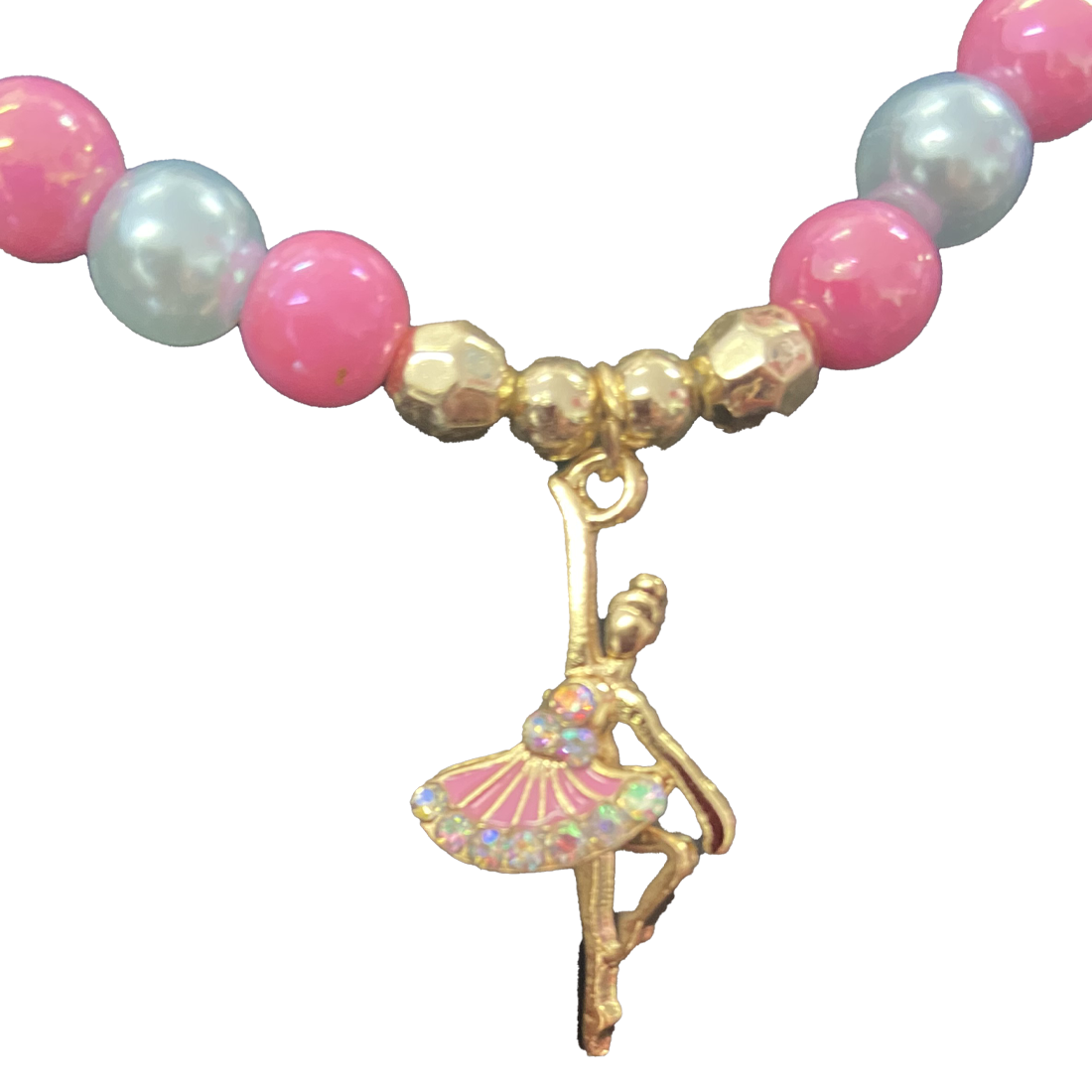 Bright Ballerina Dance Necklace