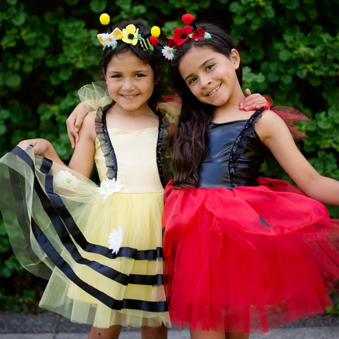 Bumble Bee Dress & Headband Size 3-4