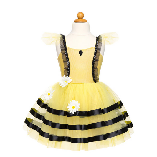 Bumble Bee Dress & Headband Size 3-4