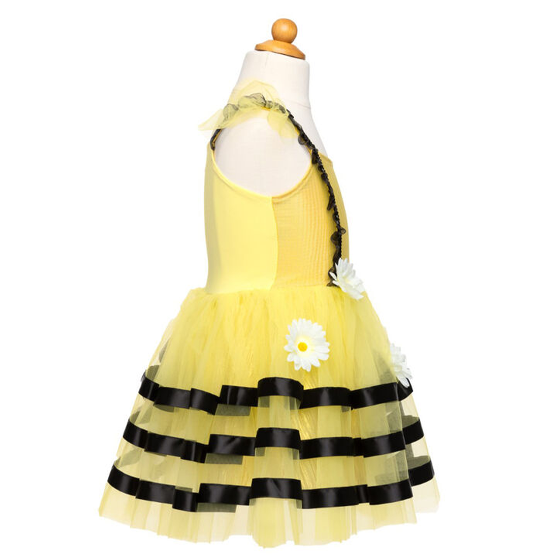 Bumble Bee Dress & Headband Size 3-4