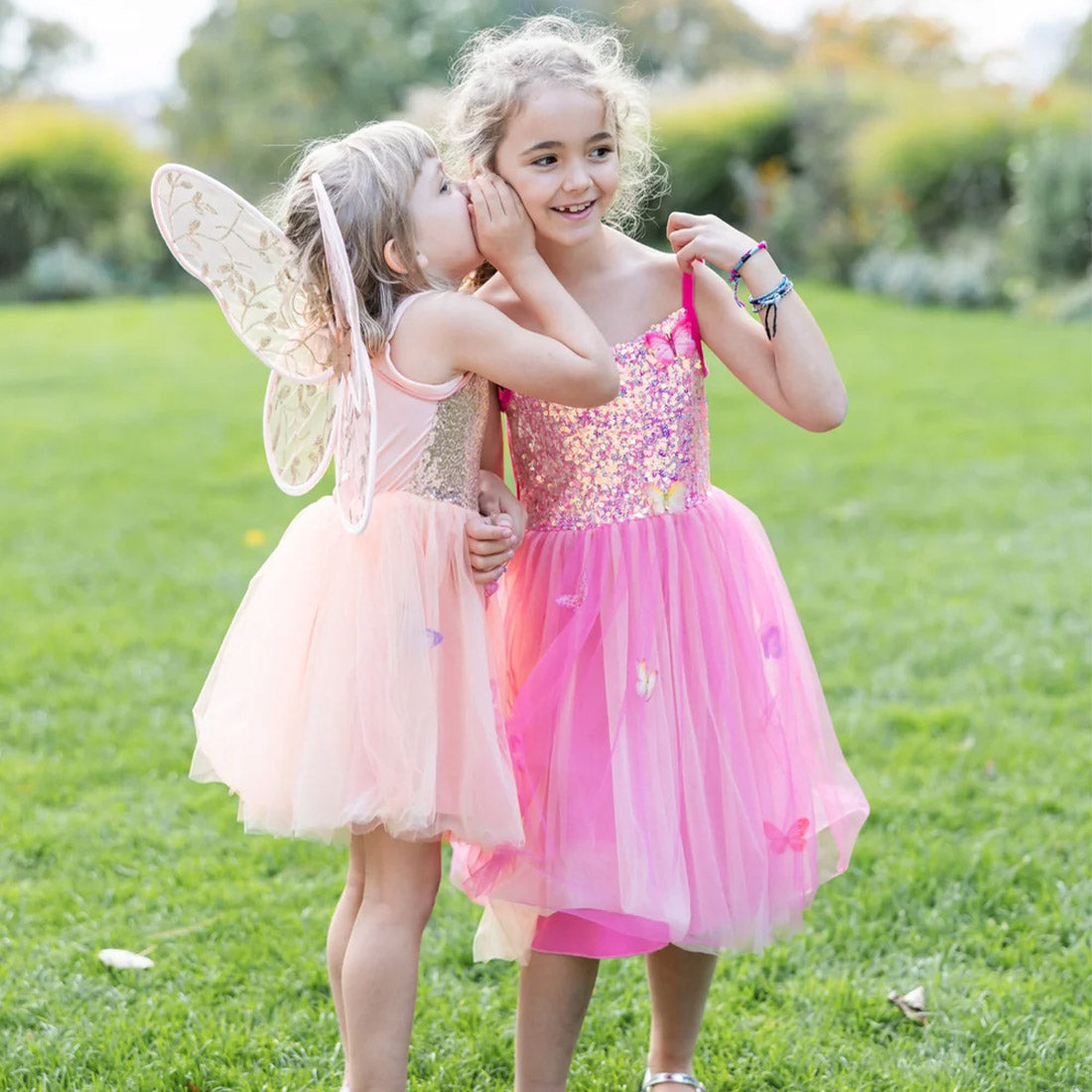 Butterfly Bliss Dress in Pink – Size 5-6 Years