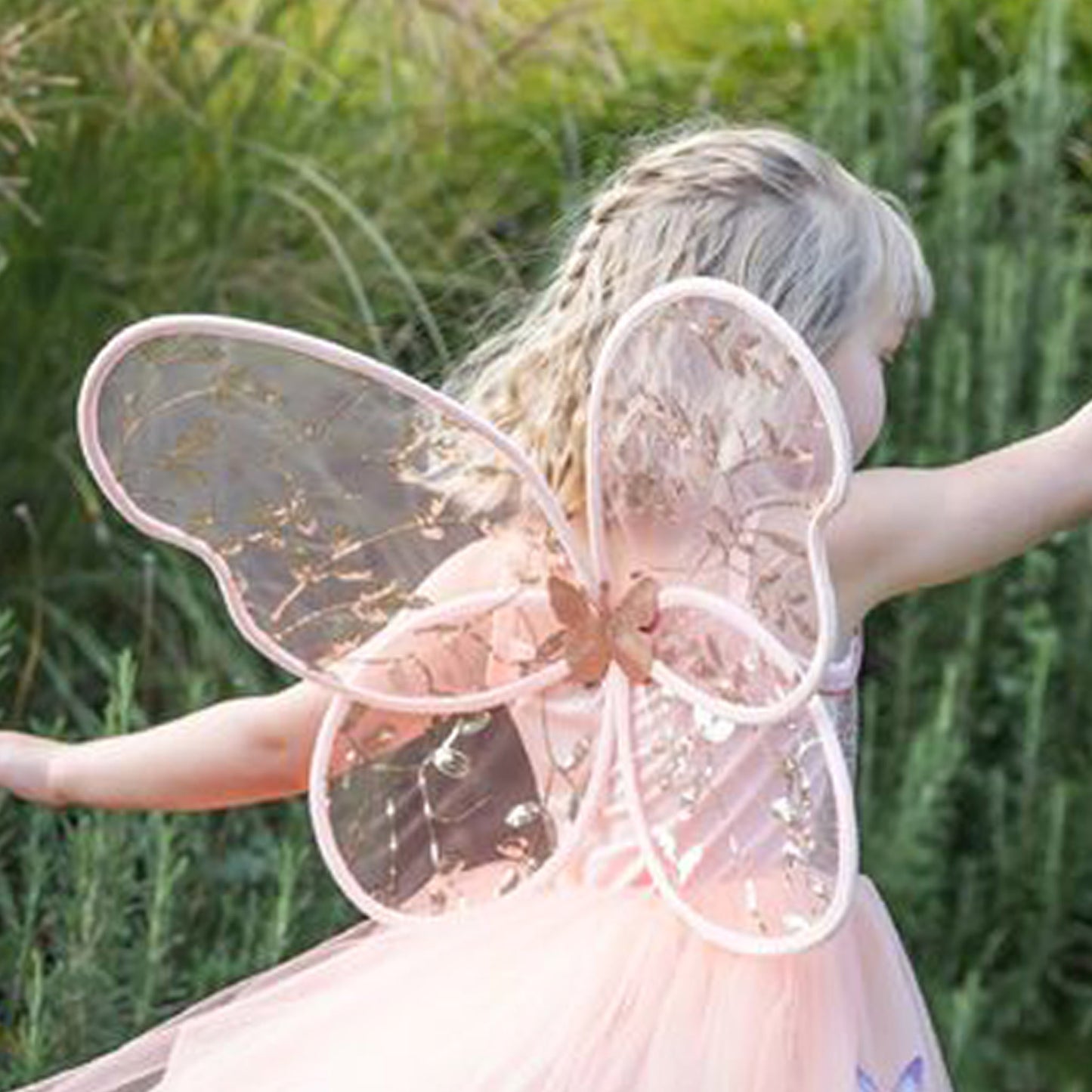 Butterfly Bliss Wings - Peach