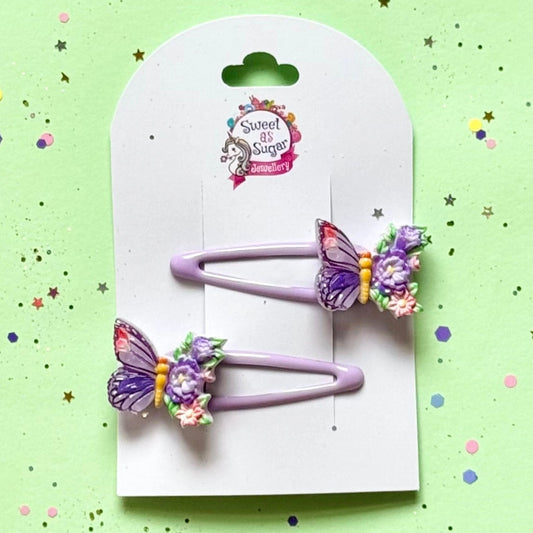 Butterfly Hair Clips