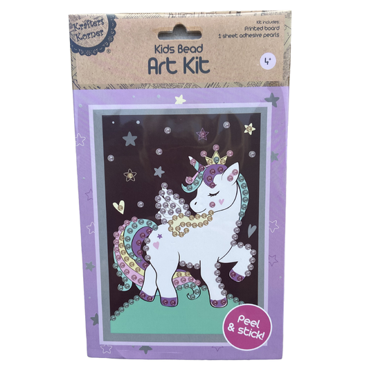 Childrens Unicorn Bead Art Kit