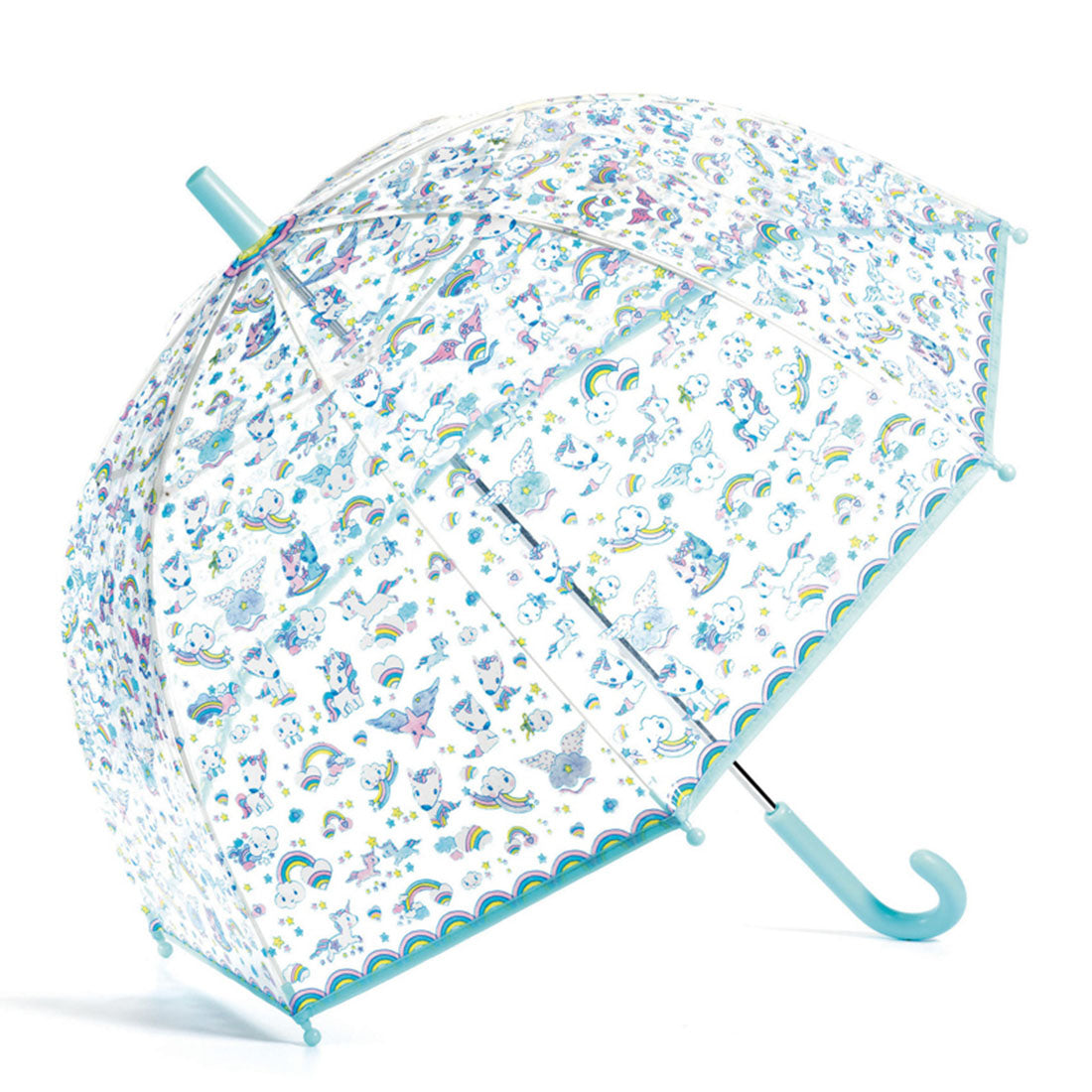 Children's Unicorn Clear Birdcage Umbrella