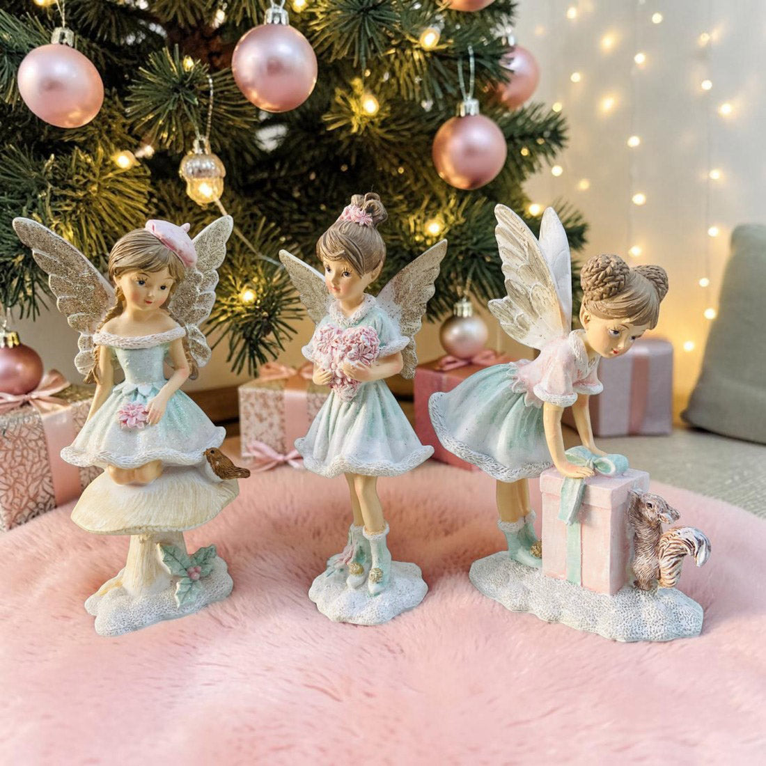Christmas Fairy Figurines