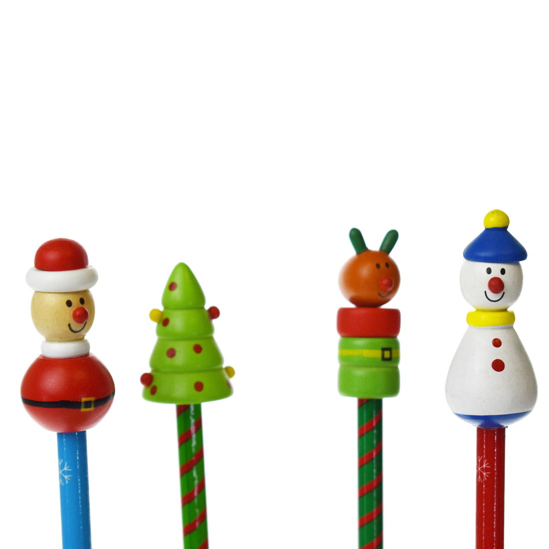 Christmas Themed Wooden Pencils