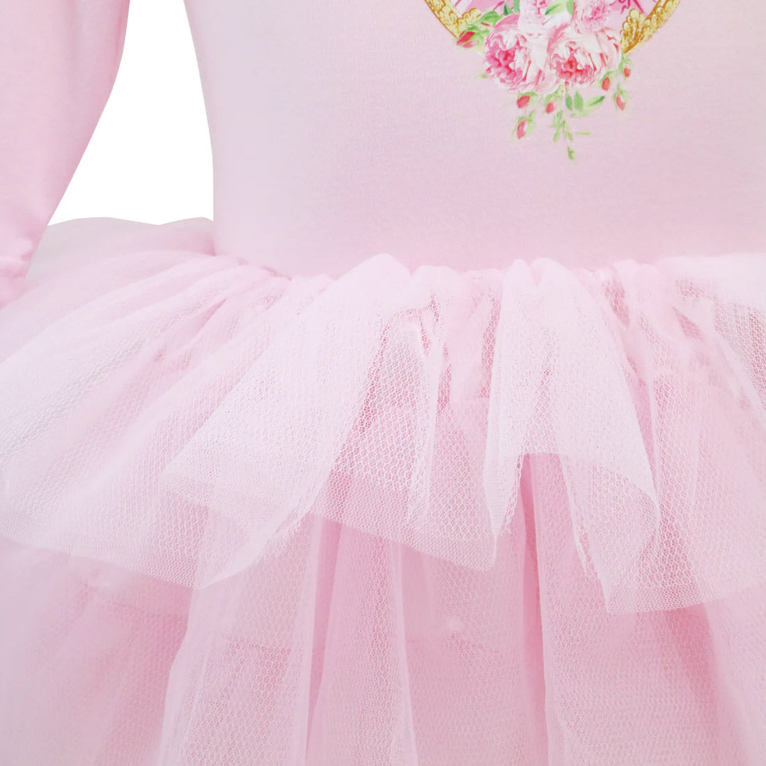 Claris Fashion Print Tulle Dress