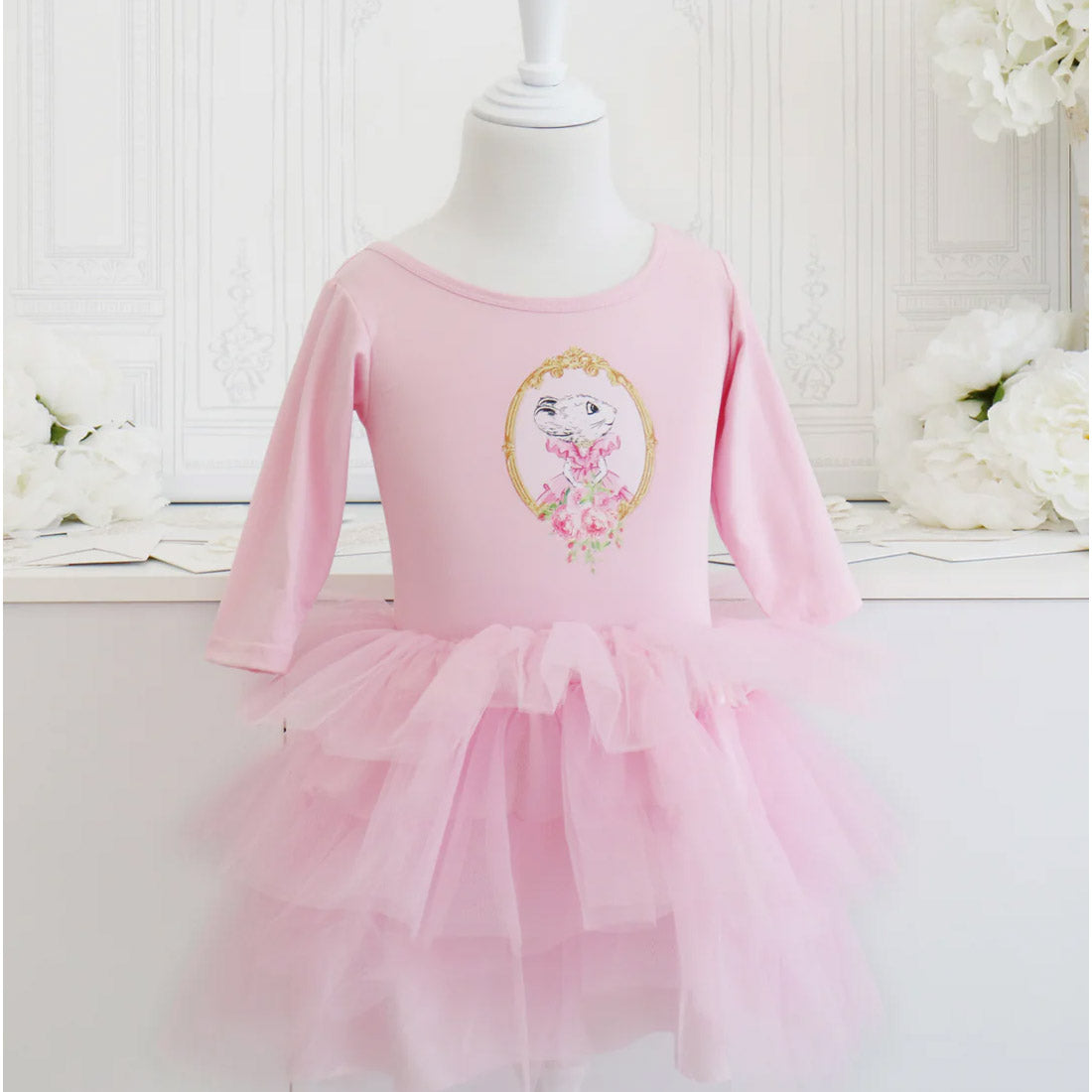 Claris Fashion Print Tulle Dress