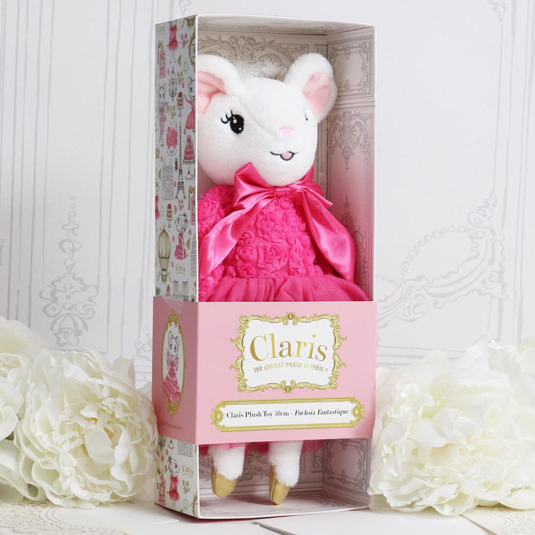 Claris in Paris Fuchsia Fantastique Plush Doll