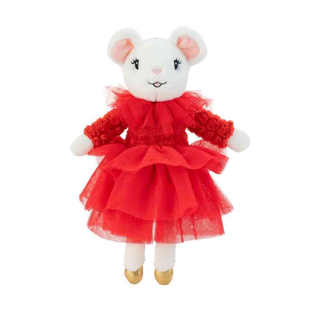 Claris in Paris Mouse Belle Rouge Plush Doll