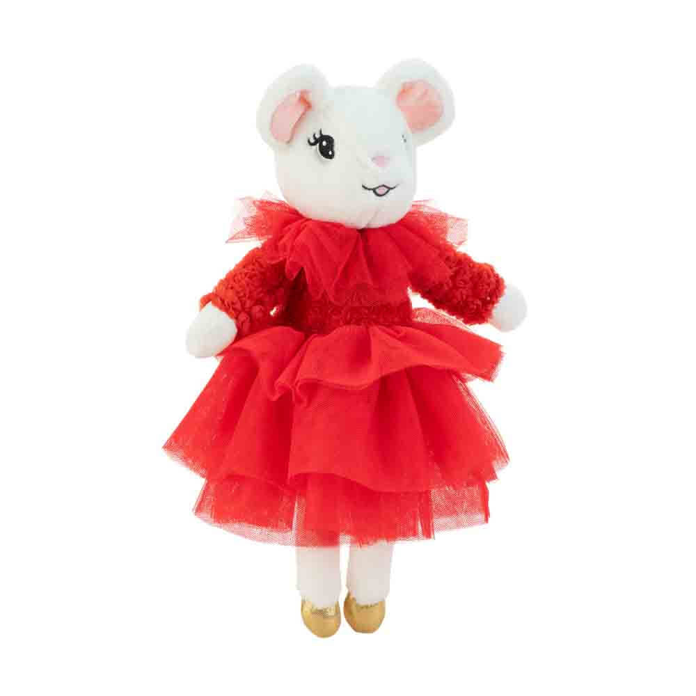 Claris in Paris Mouse Belle Rouge Plush Doll