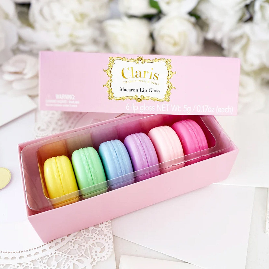 Claris Macaron Lip Gloss Set