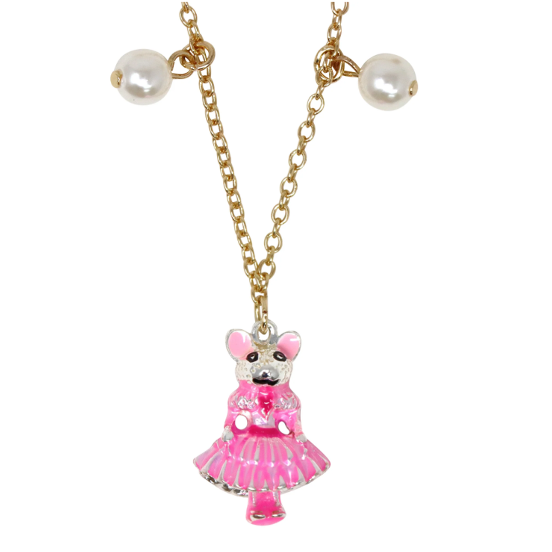Claris - The Chicest Mouse in Paris Charm Necklace