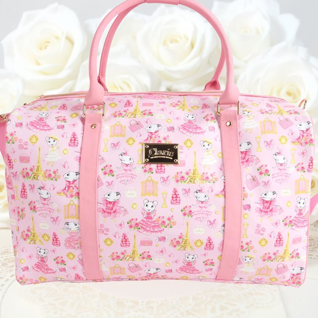Claris the Chicest Mouse in Paris Duffle Bag