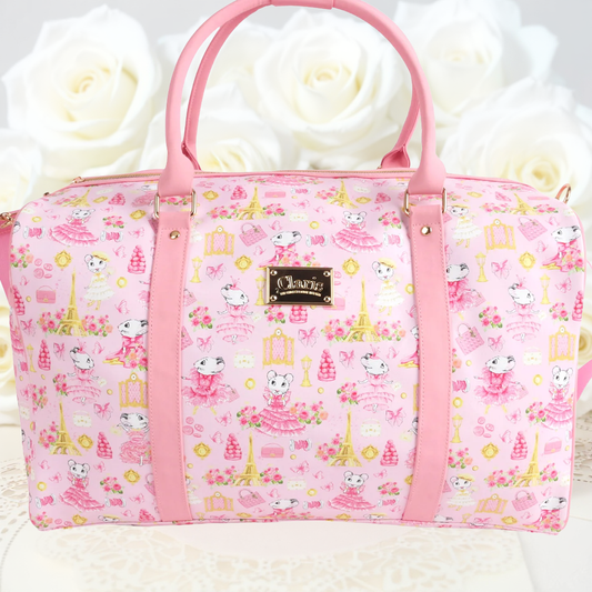 Claris the Chicest Mouse in Paris Duffle Bag