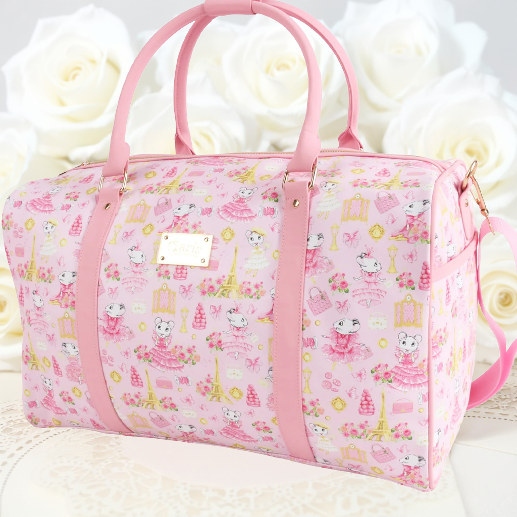 Claris the Chicest Mouse in Paris Duffle Bag
