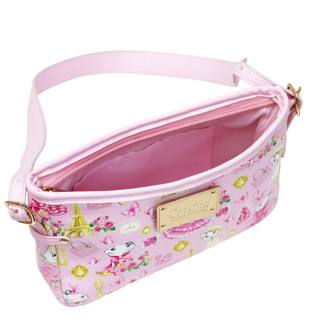 Claris the Chicest Mouse in Paris Fashion Shoulder Handbag