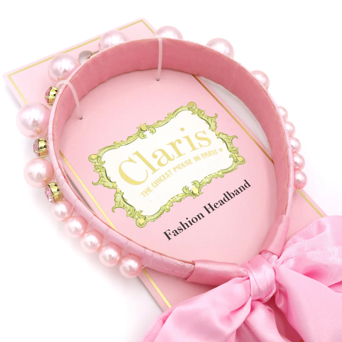 Claris the Chicest Mouse in Paris Jewelled Headband