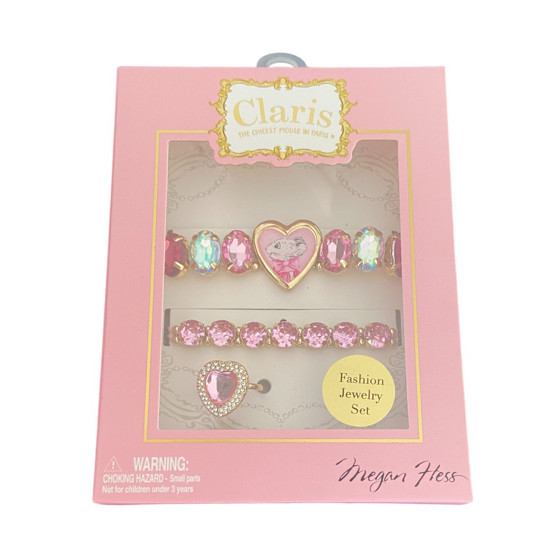 Claris the Chicest Mouse in Paris Jewellery Gift Set