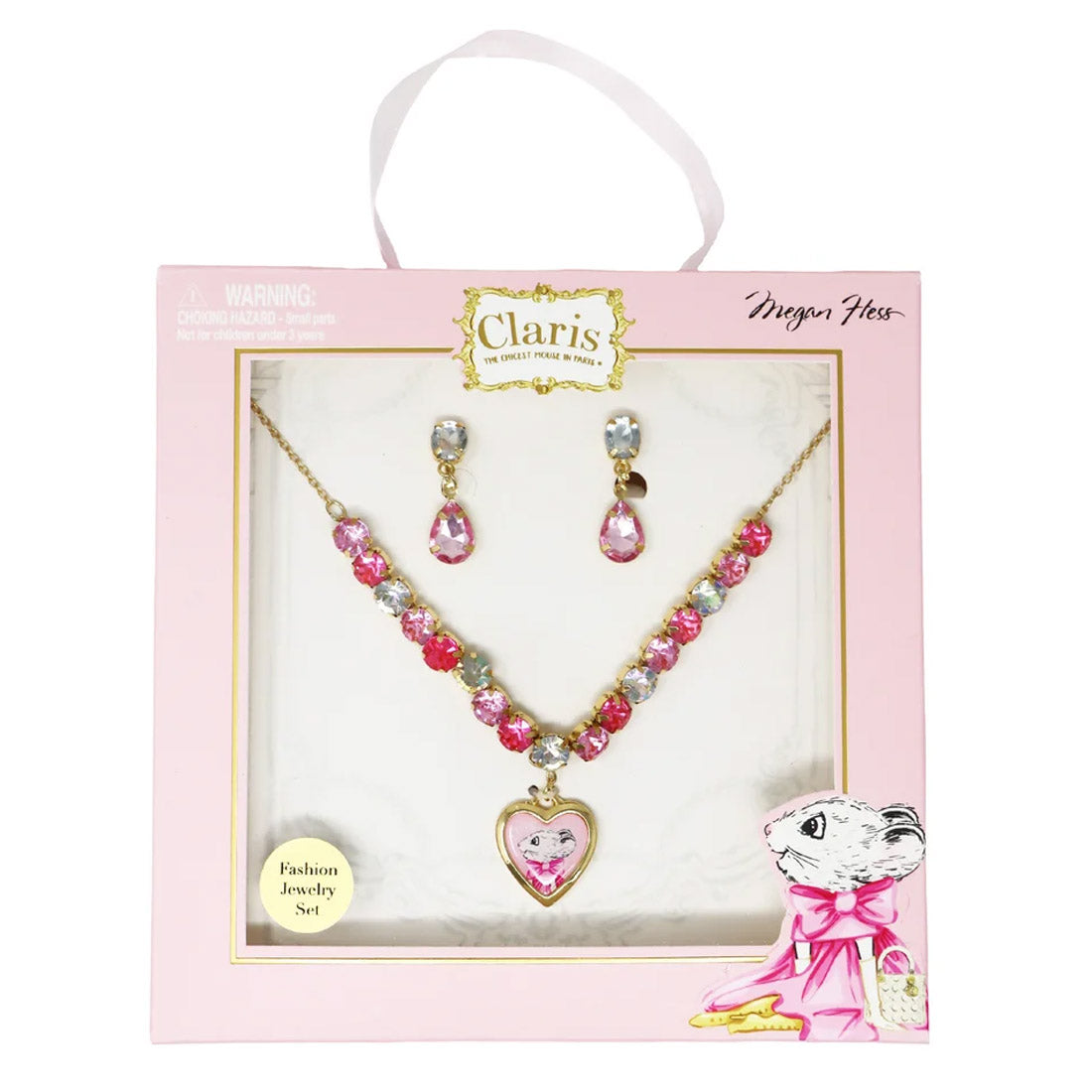 Claris The Chicest Mouse in Paris™ Jewellery Set