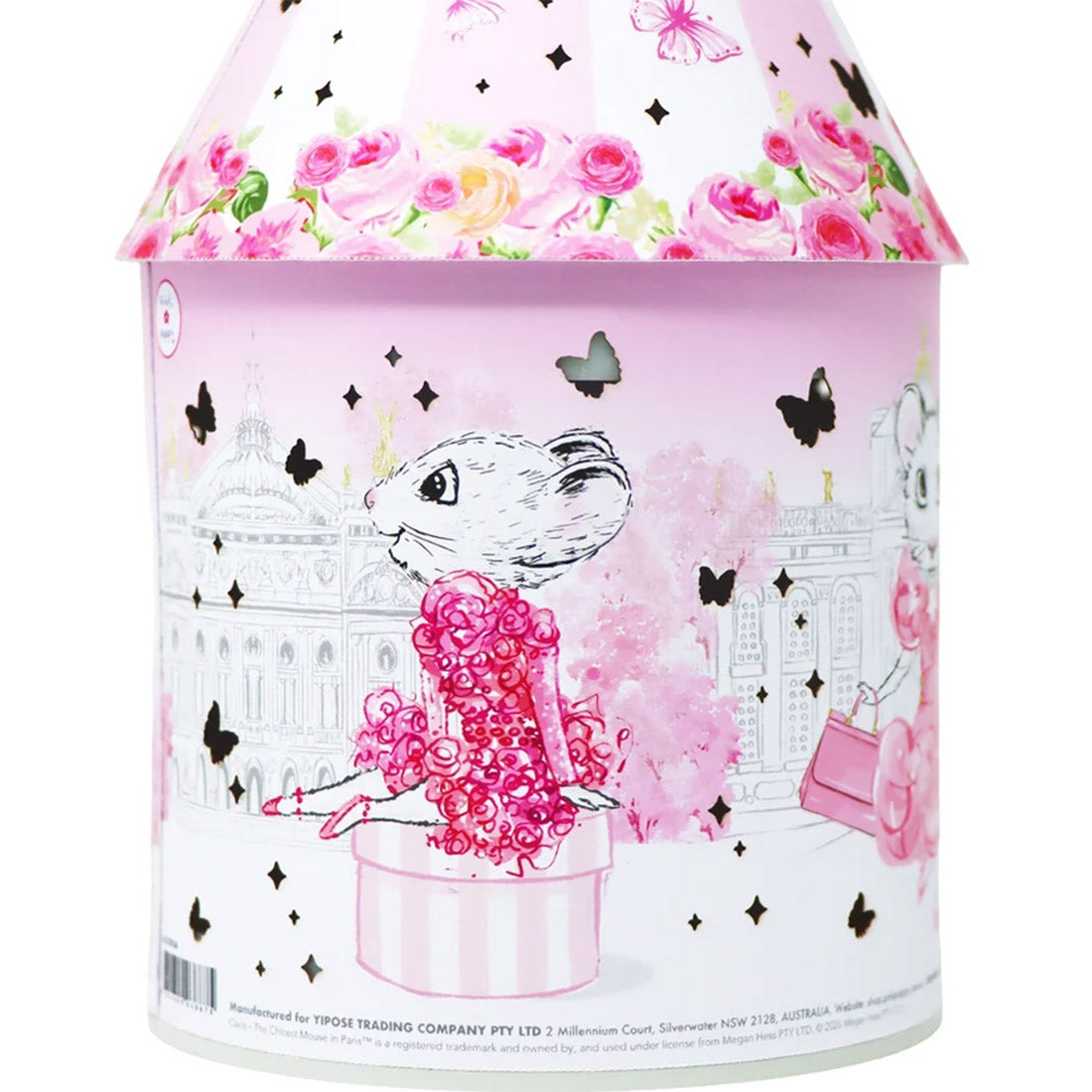 Claris The Chicest Mouse In Paris LED Colour Changing Lantern