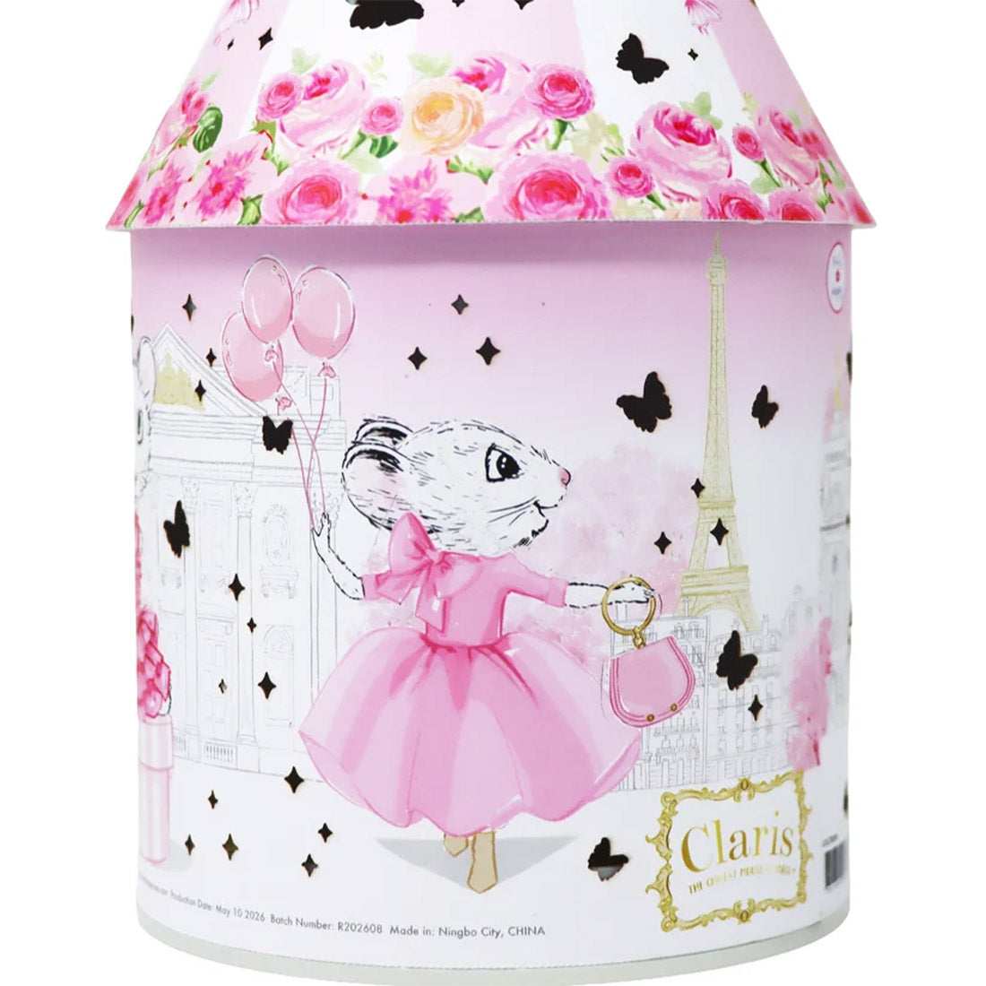 Claris The Chicest Mouse In Paris LED Colour Changing Lantern